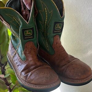 Kids John Deere cowboy boots